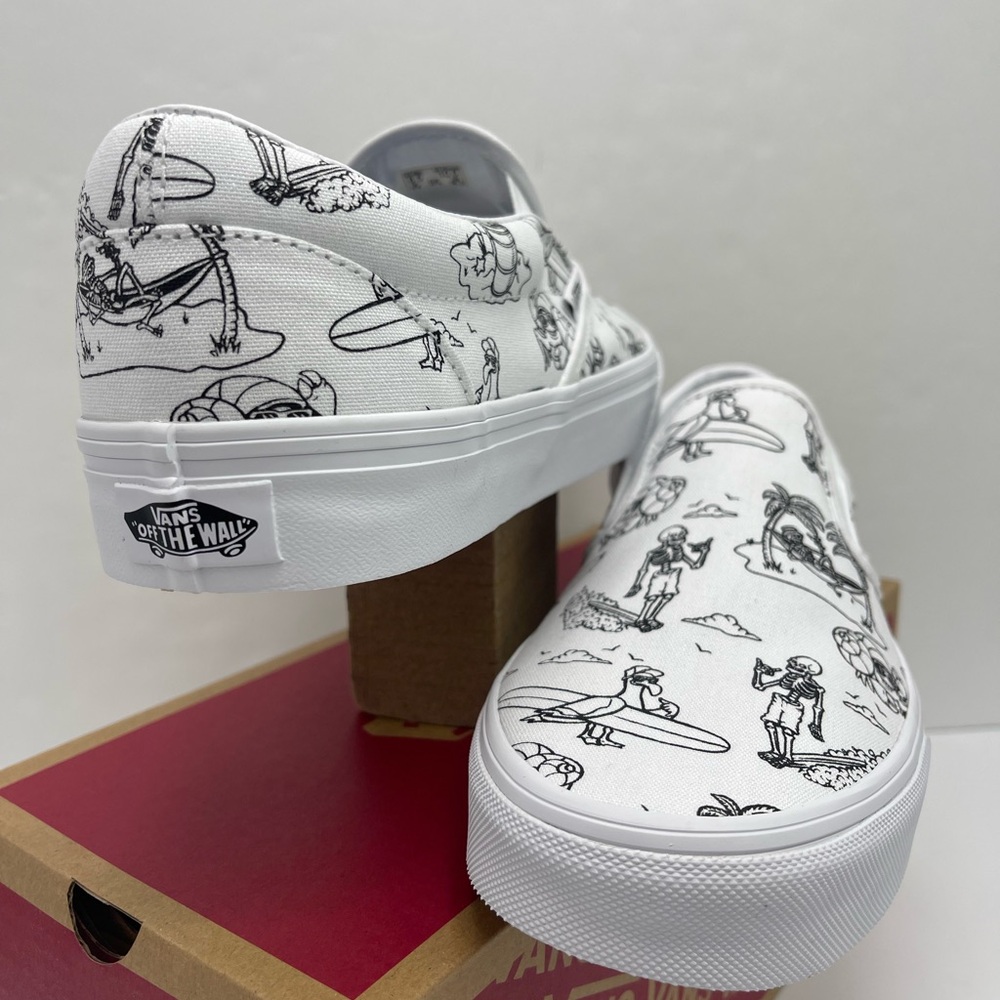 Vans WMNS Classic Slip-On
Low Tide True White/True
VN0A5JLXBPD Sneakers - Picture 6 of 16